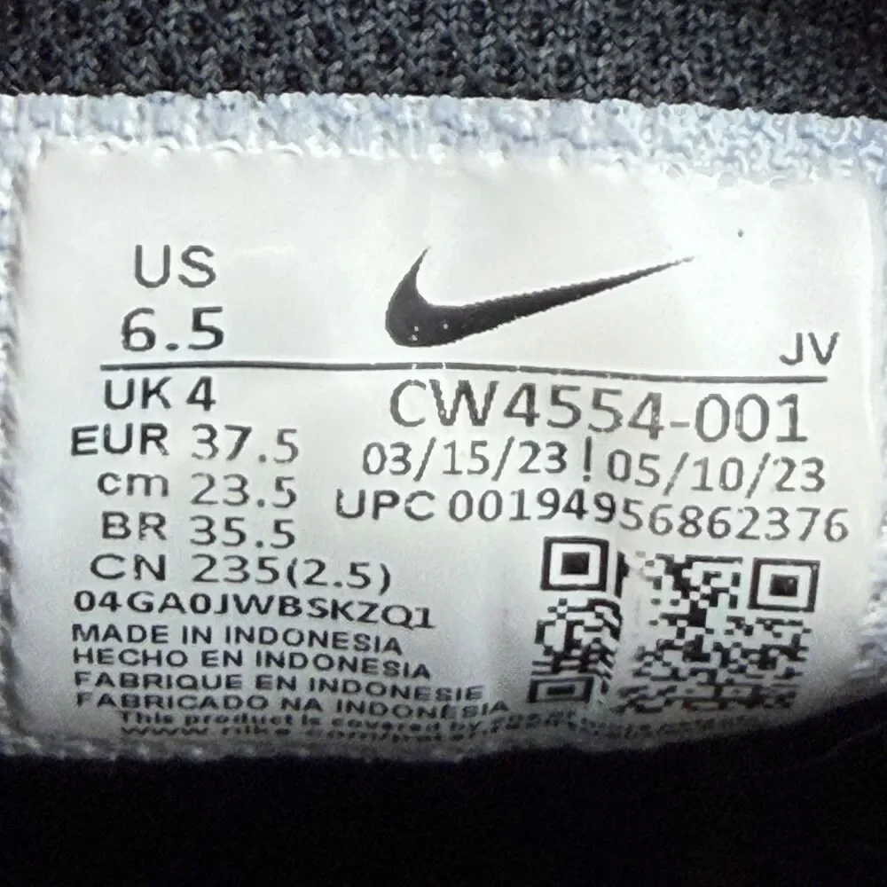 Nike Air Max SC Shoes Womens Size 6.5 Black White Running Sneakers CW4554-001